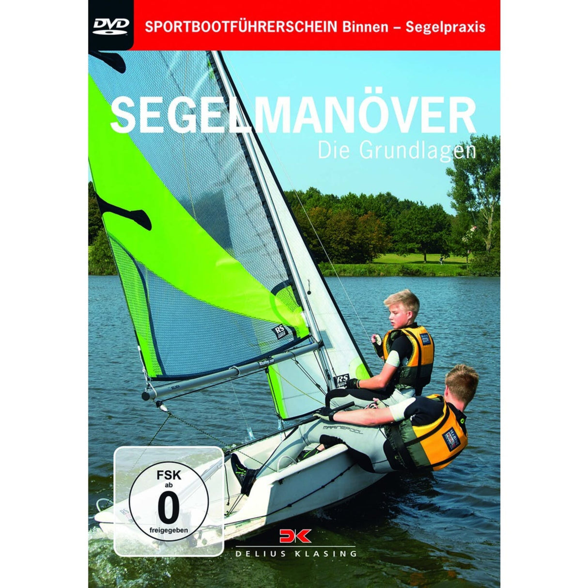 Delius Klasing DVD Sailing Maneuvers Basics, Training DVD, Perfect for sailing beginners and pleasure boat license holders