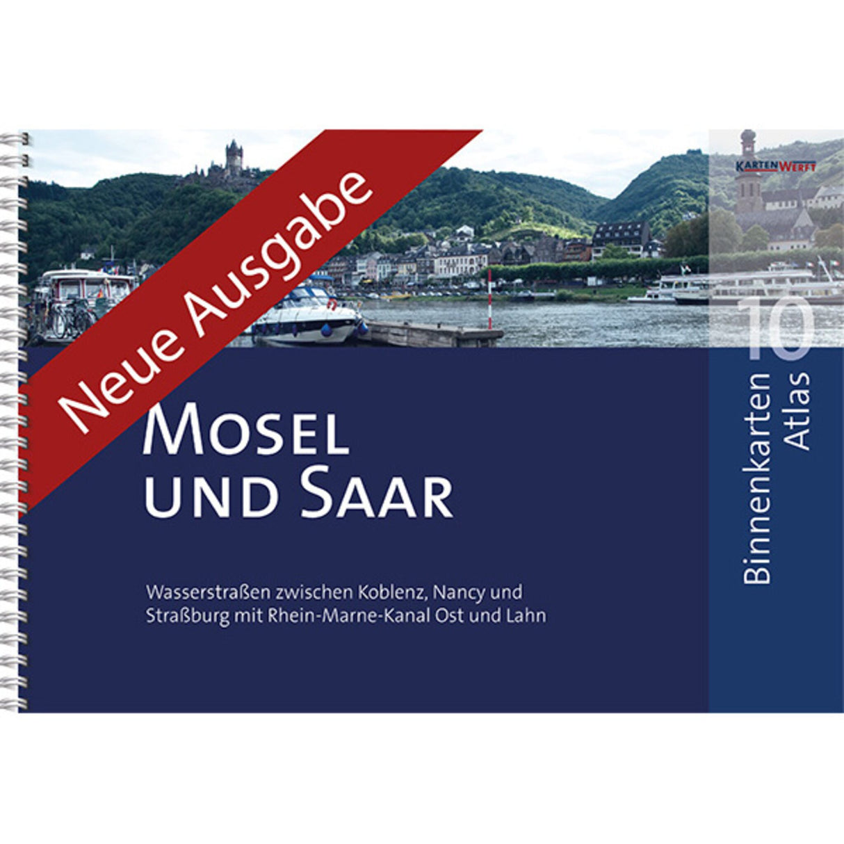 KartenWerft BINNENKARTEN ATLAS 10 Mosel und Saar