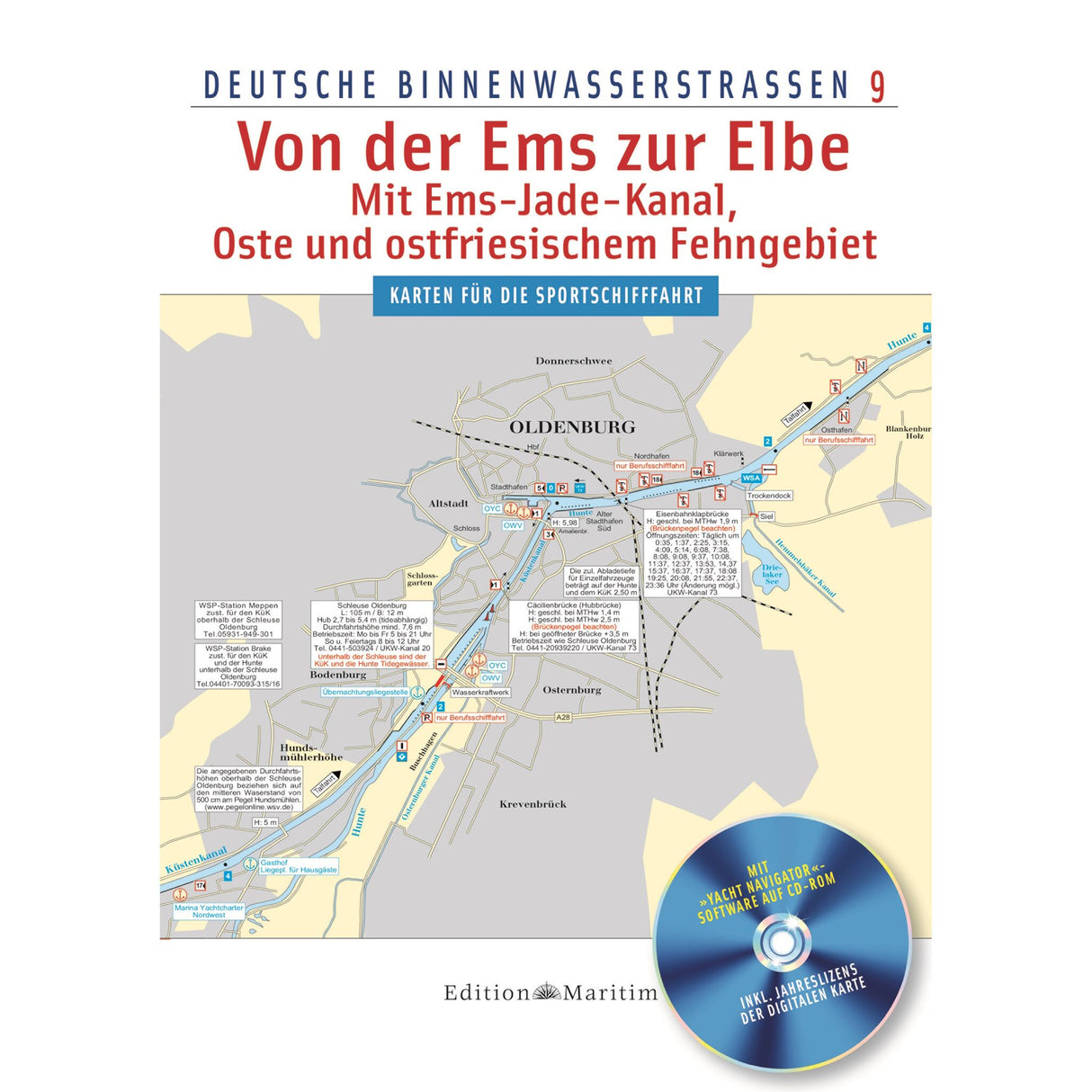 Dt. Binnenwasserstrassen 9 von der Ems zur Elbe
