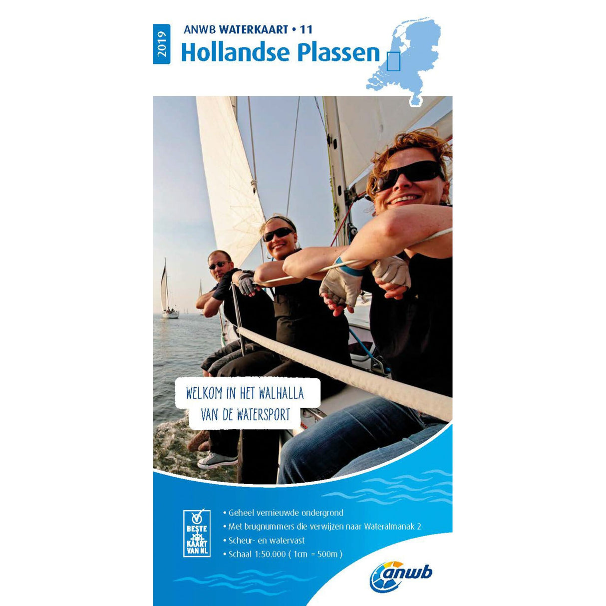 ANWB Waterkaart 11 Hollandse Plassen 2019