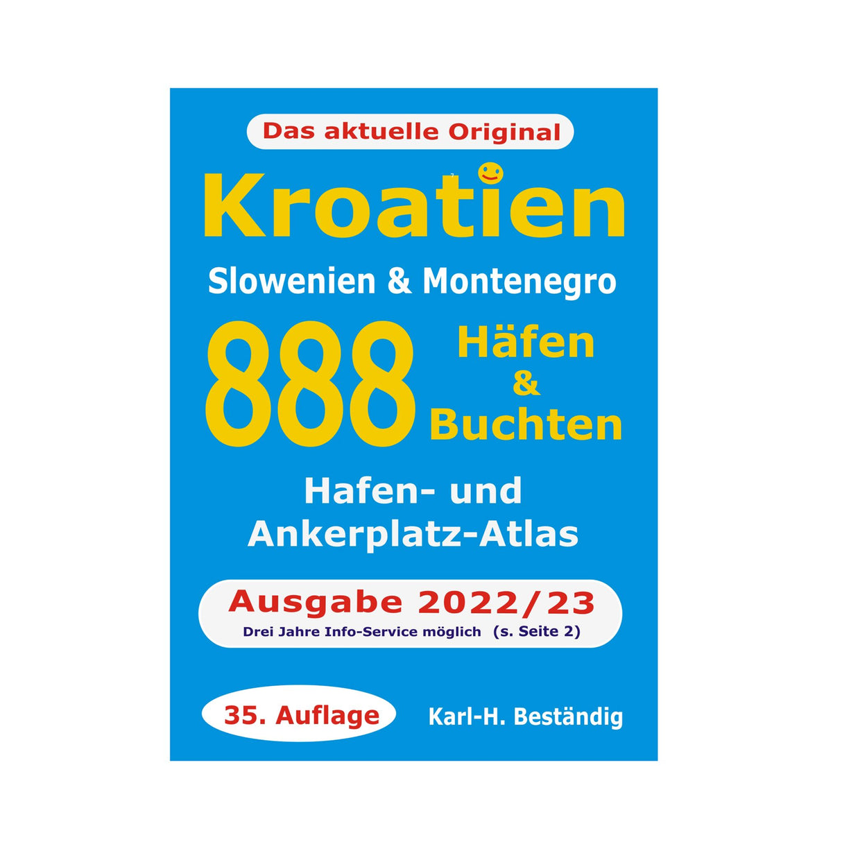Beständig Hafen- und Küstenführer 888 Häfen und Buchten 2022/2023, Seemannshandbuch, umfassend und aktuell