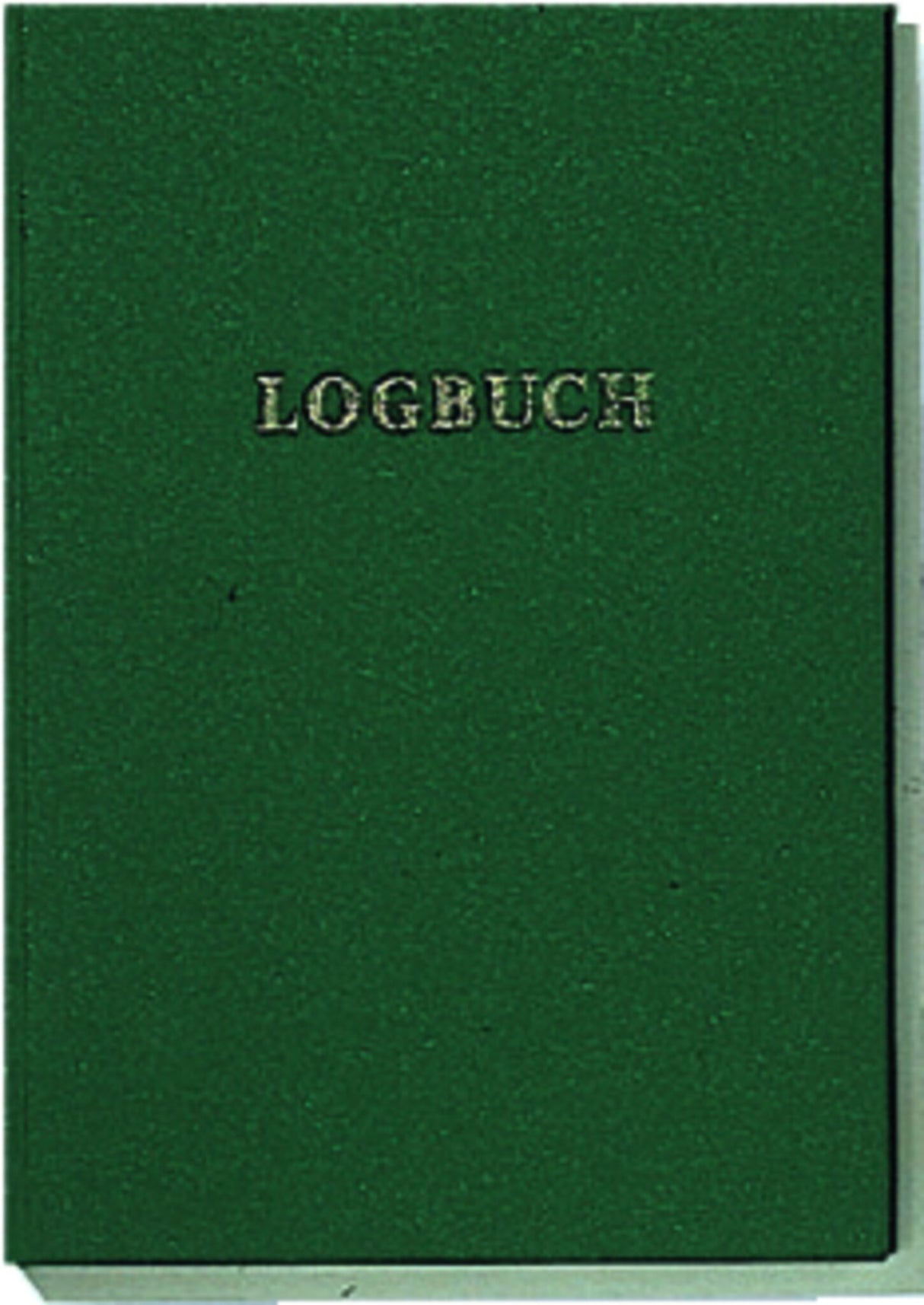 Logbuch Segelyachten Grün, Reiselogbuch, mit Beaufortskala & Funktagebuch