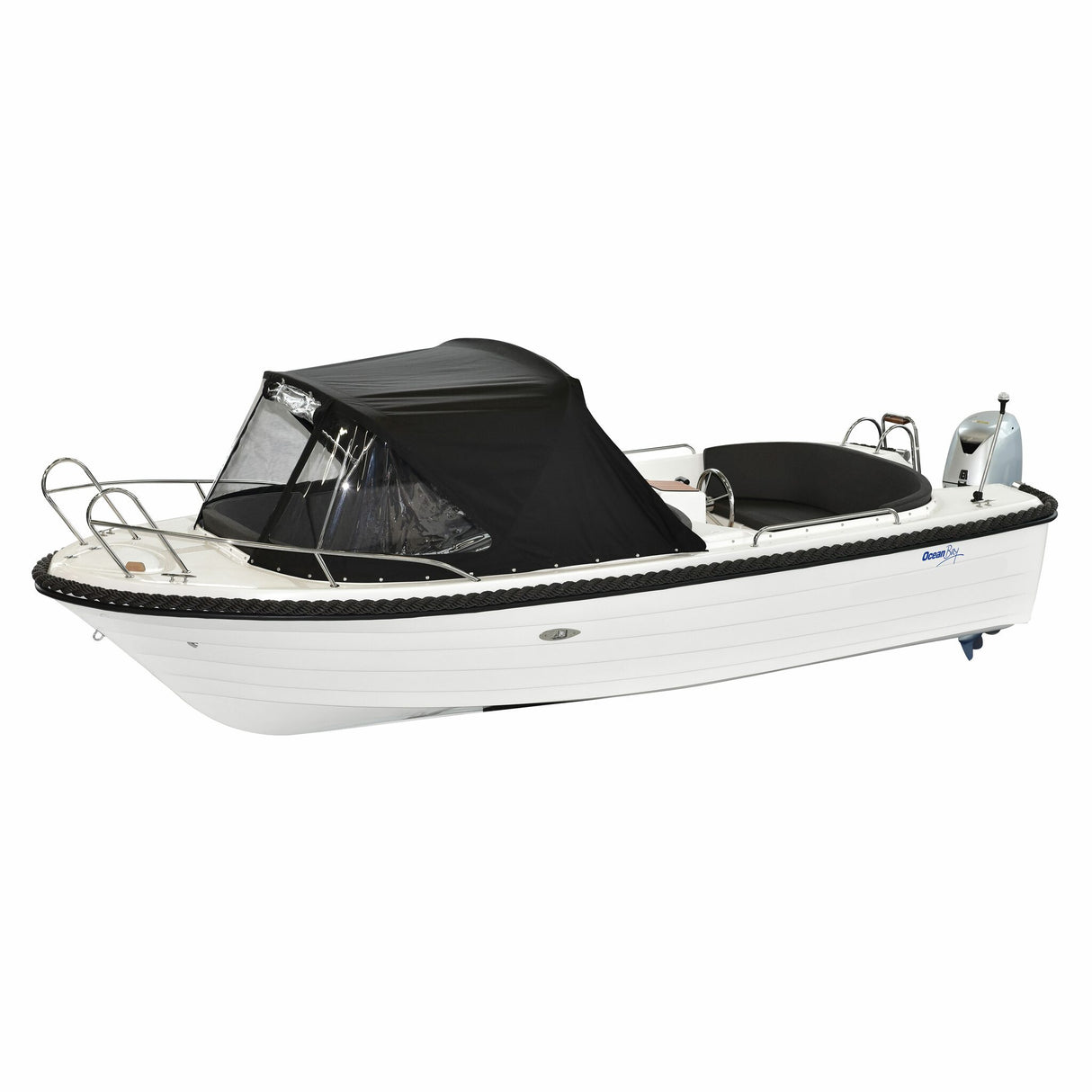 OceanBay GFK-Boot MM-500 Classic Freizeitboot für bis zu 6 Personen, Familienboot, mit Komfort-Ausstattung - (Optional mit Trailer)