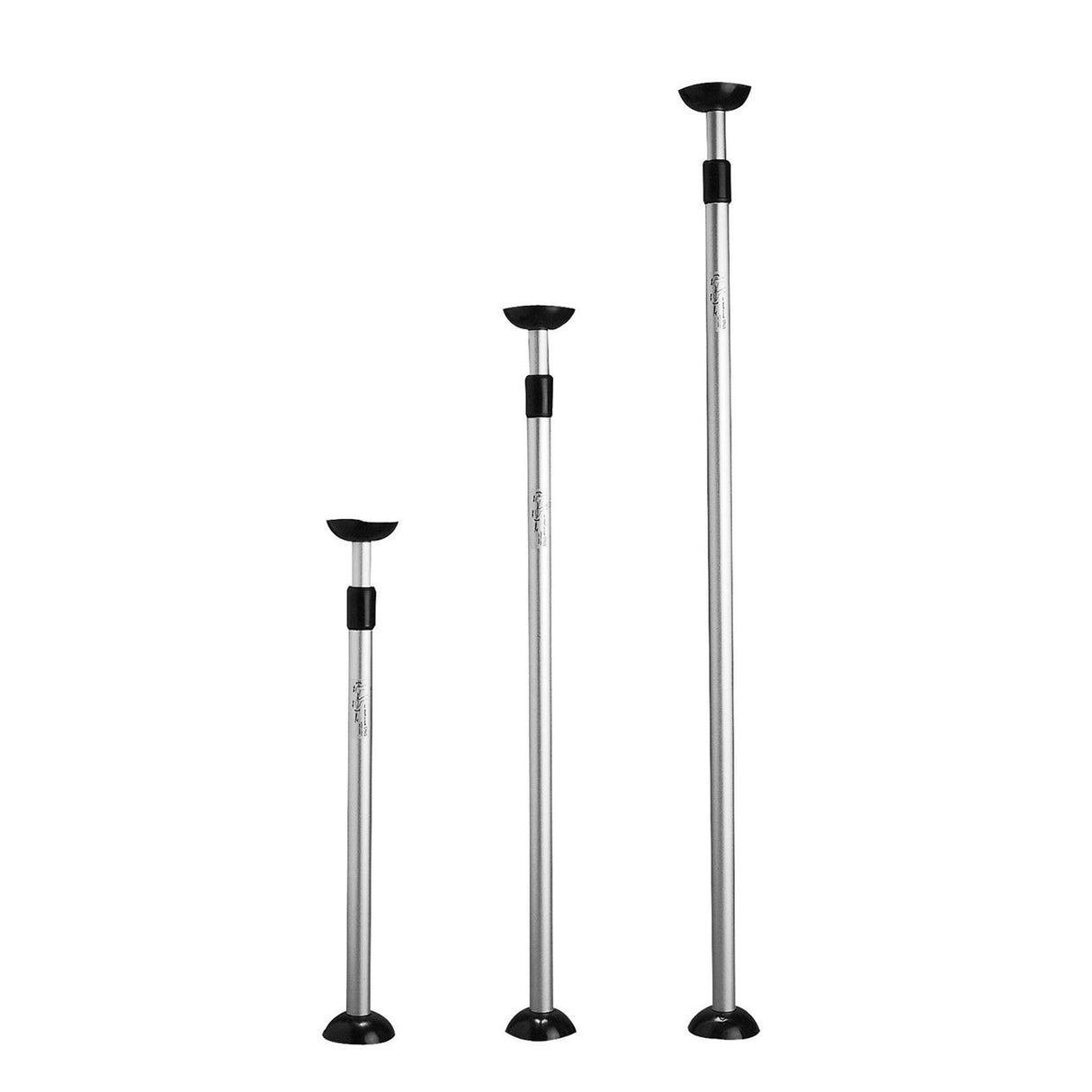 Plastimo Planenstütze Aluminium Teleskop 85-150 cm Persenning-Stütze, verhindert Wasserpfützen