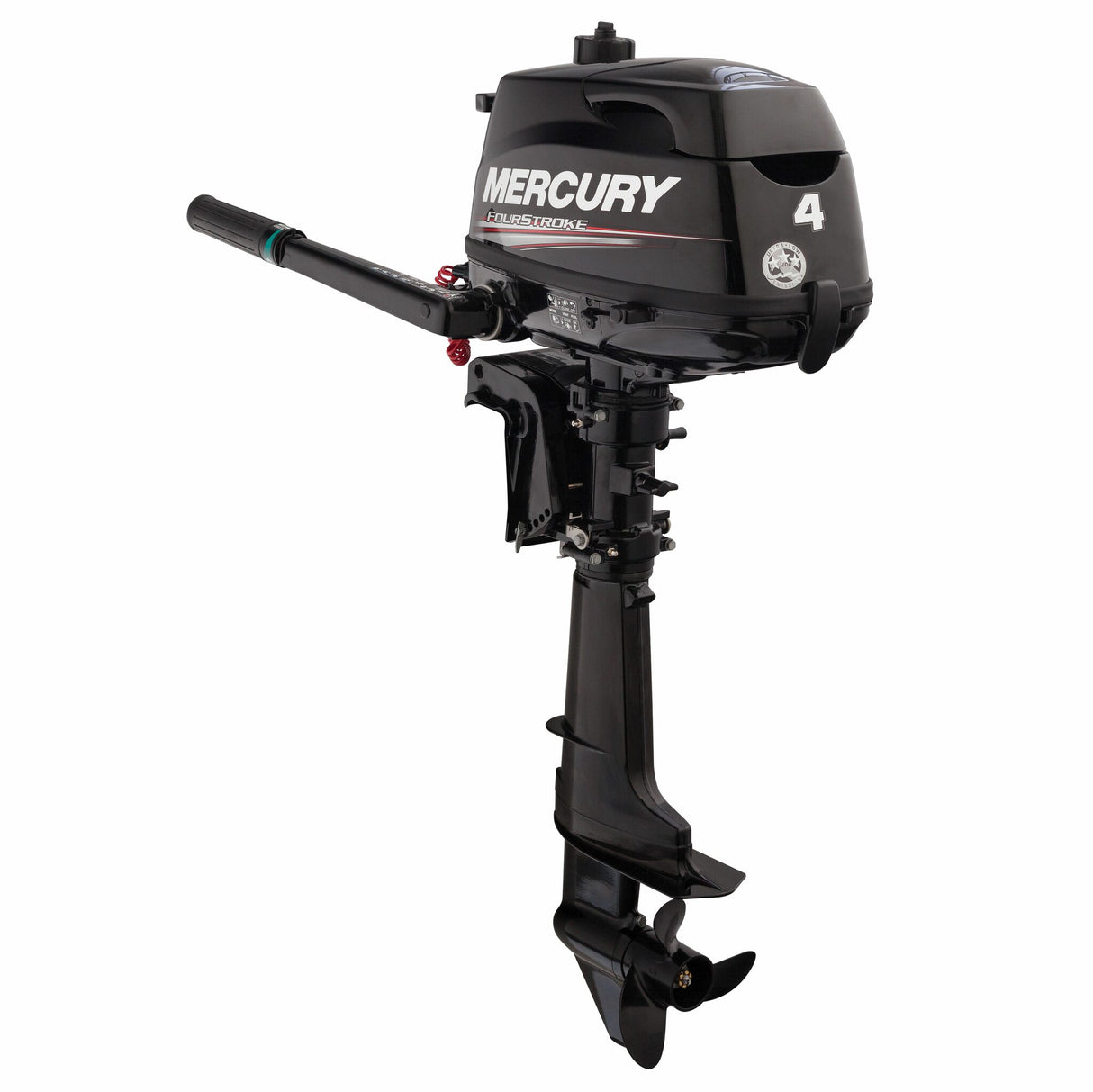 Mercury Außenborder 4PS Langschaft Handstarter, Bootsmotor, einfaches Starten