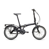 COAST Klapprad HIGHTIDE NO. 02, 7-Gang Faltrad mit sportlichem Design, straßenverkehrstauglich - schwarz oder anthrazit