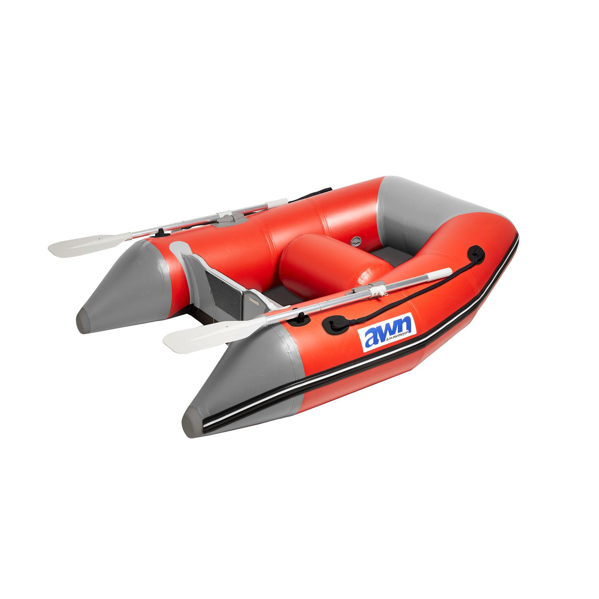 awn Schlauchboot Family-Line Freizeitboot, aufblasbares Kajak, robust und vielseitig - rot oder grau