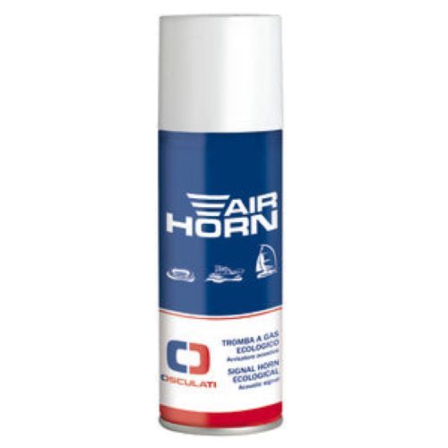 Replacement cartridge for gas-powered horn