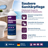 awn Fäkalientank Zusatz, Geruchsreduzierung und Tankpflege für Camping-WCs und Fäkalientanks, 1 Liter