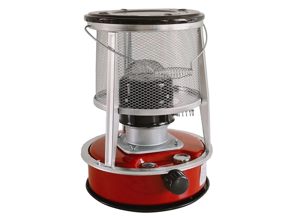 Foetsie 2600W compact petroleum heater, camping heater, 17 hours operating time
