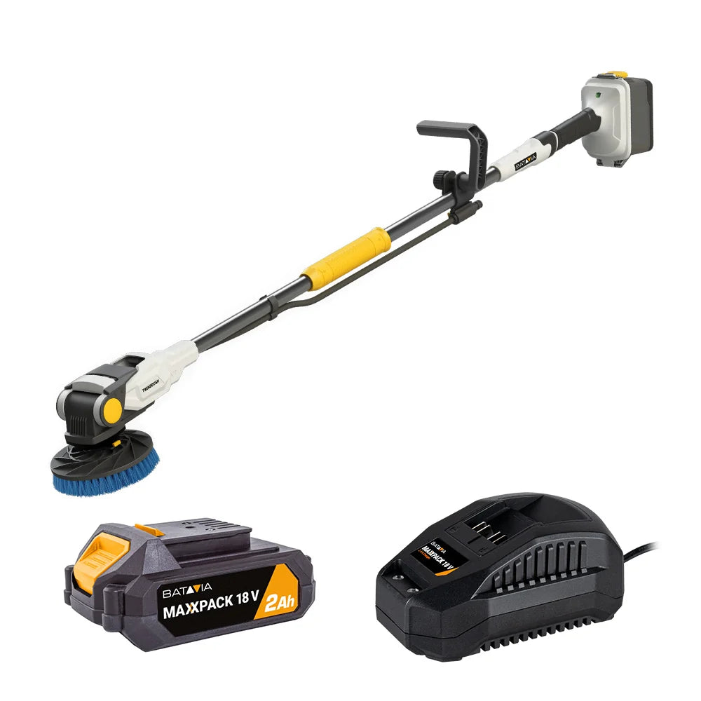 Twinbrush® Akku-Reinigungsbürste Nautic 18V - Set mit Akku und Ladegerät