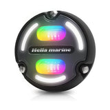 Hella Apelo Unterwasserleuchte RGB Aluminium anthrazit, Bootslampe, niedriger Stromverbrauch, 5 Jahre Garantie