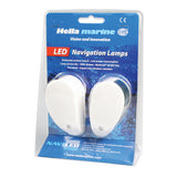 Hella LED navigation light deck mount, starboard and port lamp, energy-efficient and durable, multi-voltage 12/24V, IP67, internationally approved