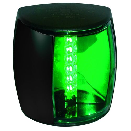 Hella NaviLED PRO LED Steuerbordlaterne 2 sm schwarz, Navigationsleuchte, extrem niedriger Stromverbrauch