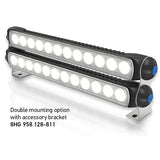 Hella LED Light Bar 2200 Lumen, Marine Deckscheinwerfer, weiß, schlankes Design