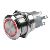 Hella Tastschalter 24V mit roten LED Leuchtring