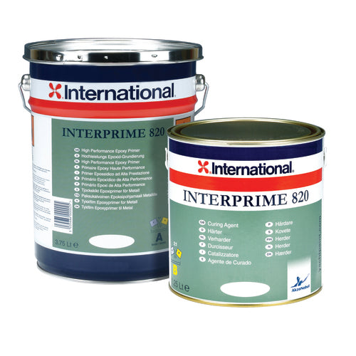 Interprime-820 Base grey, floor coating, new model, 3.75 liters