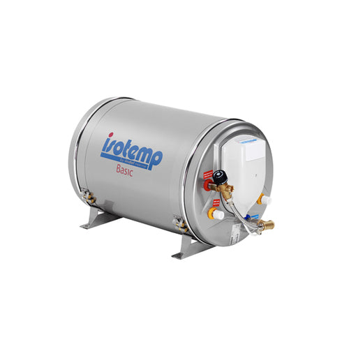 Isotherm Boiler 1200W, Warmwasserspeicher mit Mischventil, Modell XYZ123, 230V, schwarz