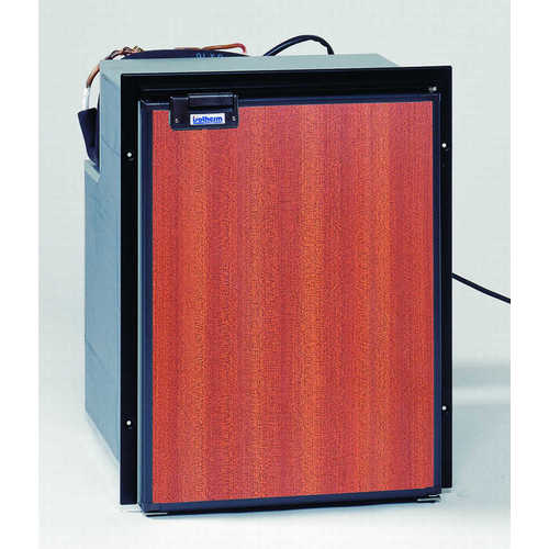 Isotherm door front panel mahogany for 42/49l refrigerator cover, high-quality wooden door front, model XYZ123, observe safety instructions