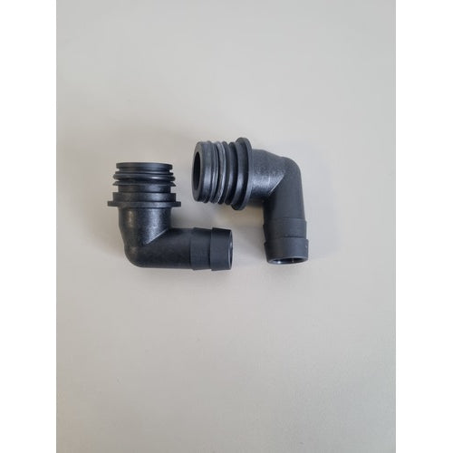 Johnson Schlauchanschluss 90 Grad KlickTite 3/4', wasserdicht, einfacher Ausbau, wartungsfreundlich