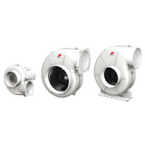 Johnson Marine Radialgebläse 24V Flanschmontage Edelstahl, Gebläse Motorraumbelüftung, extra hochbelastbar
