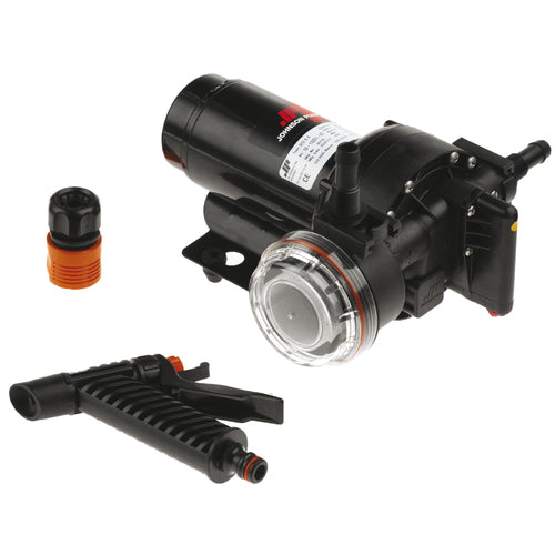 Johnson Pump deck washing system Aqua Jet WD 5.2, high-pressure water jet, complete set with fire extinguisher gun
