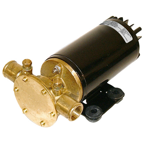 Johnson Impellerpumpe 24V, Leistung 48 L/Min Bronze, Bilgepumpe, integrierter thermischer Überlastungsschutz