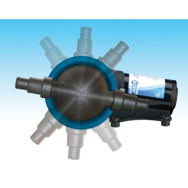 JABSCO PAR Membran-Fäkalienpumpe 19 l/min 12V / 24V