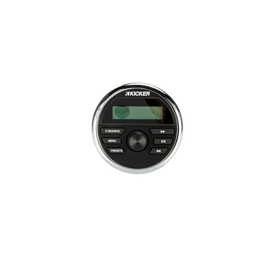 KICKER Marine Audio Media-Center im Gauge-Stil