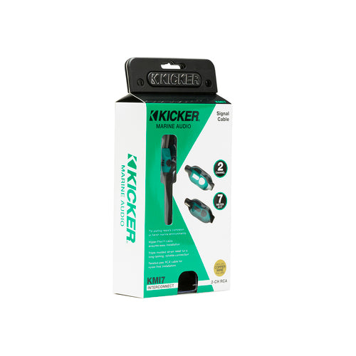 KICKER Marine Audio Serie 2K Cinch-Verbindung 7 m