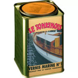 LE TONKINOIS Marine No. 1 Boat Varnish Wood Preservative, Environmentally Friendly, UV and Salt Water Resistant - 1 - 2.5 Liters