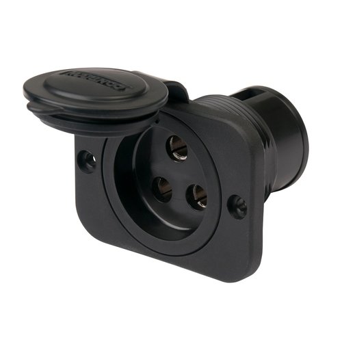 Marinco Trolling Motor Receptacle 70A, Anschlussdose für Bootsmotor, wasserdicht und korrosionsbeständig