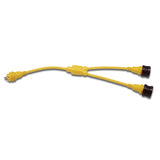 Marinco Y Adapter Kabel, Bootskabel Verteiler, voll geformt für feuchte Orte