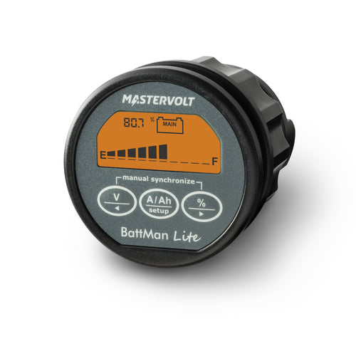 Mastervolt Batteriemonitor 12/24 V spritzwassergeschützt, Batterieüberwacher, präzises Energiemanagement
