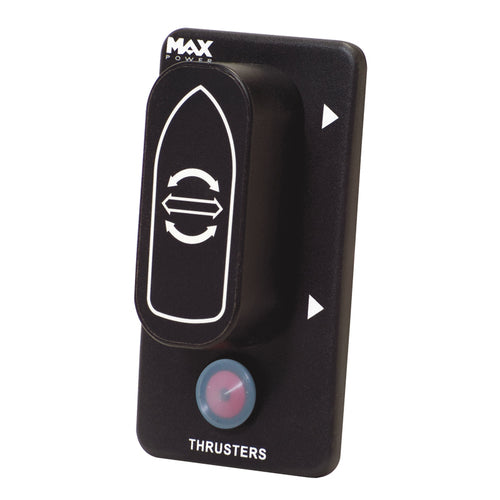 MAXPOWER Bootsbedienfeld schwarz, Steuerdisplay, einfache Steuerung beider Triebwerke