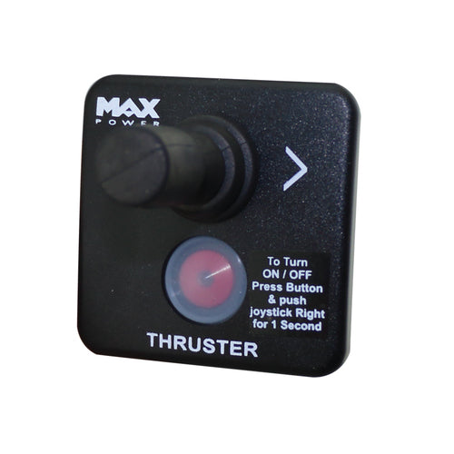 MAXPOWER Joystick Schwarz wasserfest, Steuerknüppel, einfache Montage und austauschbare Clip-Abdeckung