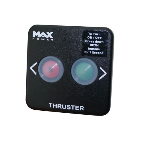 MAXPOWER Bedienpanel Schwarz wasserfest, Steuerpanel, einfache Montage mit Clip-Abdeckung
