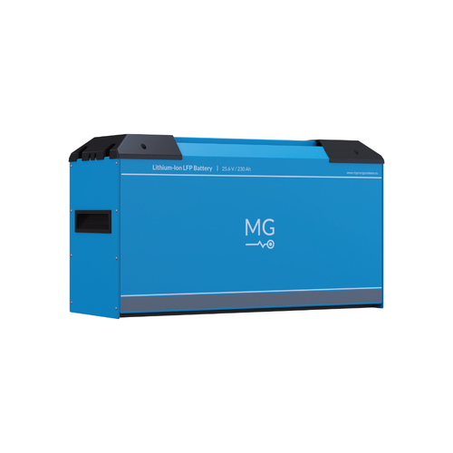 MG Battery LFP 25.6V 230Ah 5800Wh, lithium-ion battery, high capacity