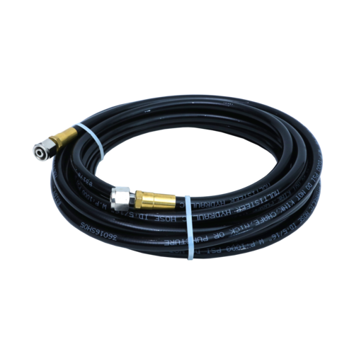 Hydraulikschlauch 6,5 Meter Schwarz 1.5 kg, Schlauch, neues Modell mit Sicherheitsmerkmalen