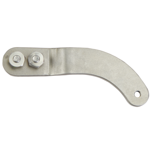 MULTIFLEX Adapterplatte für Zugstange STB Seite, Befestigungsplatte, Modell XYZ123, Farbe Schwarz, Gewicht 1.5 kg