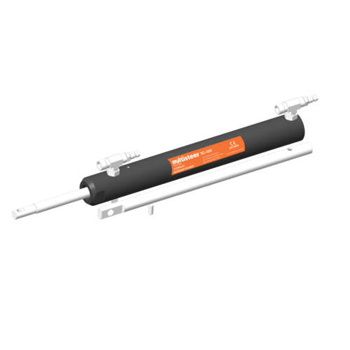 MULTIFLEX Hydraulikzylinder für Außenborder über 350 PS, Bootsmotorzylinder, Modell XYZ123