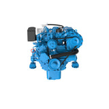 Nanni marine diesel 2-cylinder 4-stroke diesel with TMC40 transmission, marine engine, compact and low-emission
