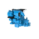 Nanni marine diesel 2-cylinder 4-stroke diesel with TMC40 transmission, marine engine, compact and low-emission