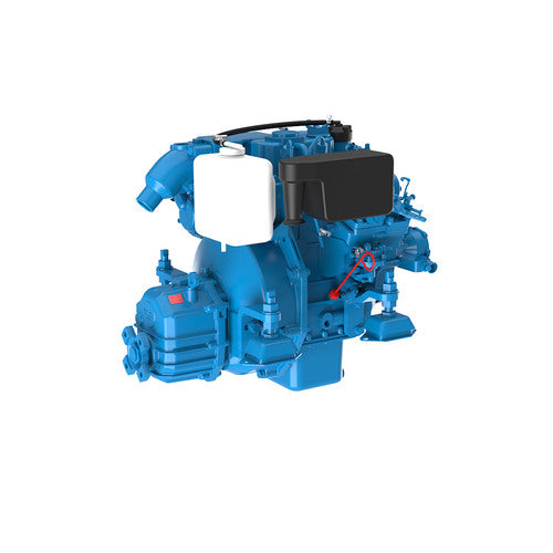 Nanni marine diesel 2-cylinder 4-stroke diesel with TMC40 transmission, marine engine, compact and low-emission