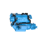 Nanni diesel engine 4-cylinder in-line engine gearbox TM345H, four-stroke diesel, closed cooling circuit with heat exchanger, sail drive, low emission