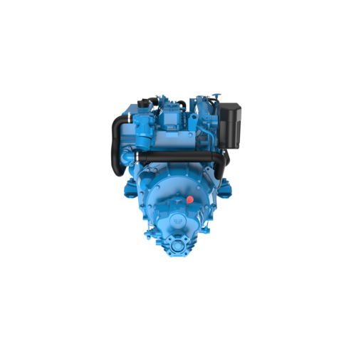 Nanni diesel engine 4-cylinder in-line engine gearbox TM345H, four-stroke diesel, closed cooling circuit with heat exchanger, sail drive, low emission