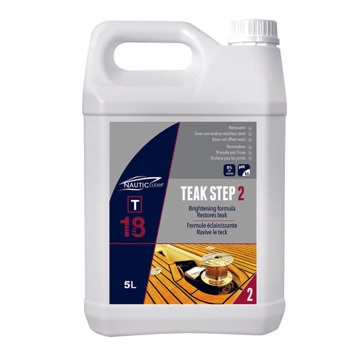 NAUTICclean 18 Teak Aufheller Step 2,  5 L