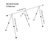 NOA Planen A-Gestell 11-13m