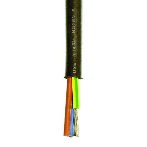 Philippi Leitung 4x1,5 mm2 Mehradrige flexible Anschluss- und Steuerleitung, Installationskabel, Flammwidrig und für feuchte Räume