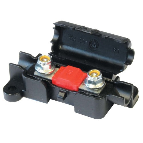 Philippi Sicherungshalter SHM 1 für Midi-Streifensicherung, Sicherungshalter bis 50A, kompakt für 10mm² Leitungen